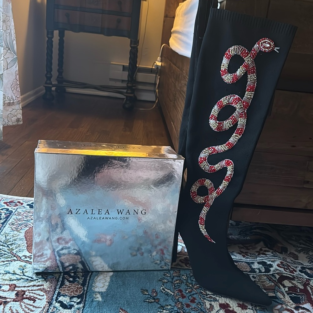 Azalea Wang Zerah Sock boots/Akira boots